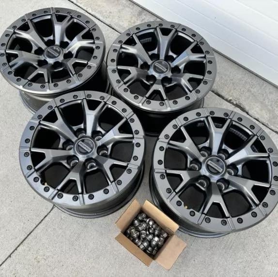 Raptor R ❗️ 17″ Ford F-150 Gray 37 Package Beadlock Oem Wheels Rims Lugs Tpms