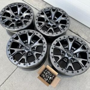 Raptor R ❗️ 17" Ford F-150 Gray 37 Package Beadlock Oem Wheels Rims Lugs Tpms