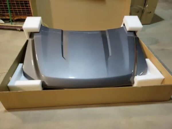 Take Off Original Aluminum Hood Fits 2021-2023 Ford F150 CARBONIZED M7 - Image 3
