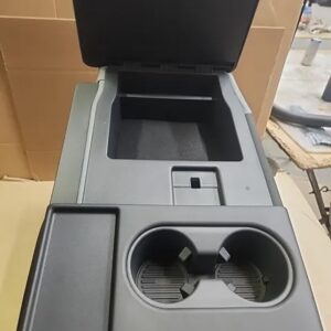 2024 Ford F150 F250 F350 Gray Crew Cab Cloth Center Console Jump Seat