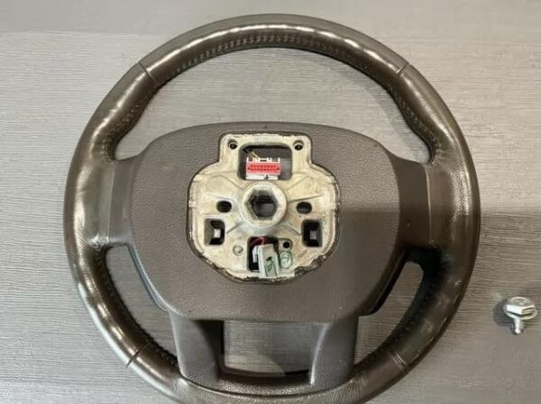16-20 F-150 OEM Ford Leather Steering Wheel King Ranch Java WITHOUT PILLOW - Image 3