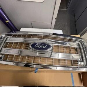 Oem 2009-14 Ford F150 Genuine Ford 2 Bar Chrome Grille W/Emblem Dl3Z8200Da