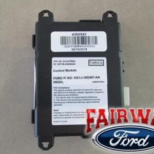 21 thru 24 Bronco OEM Ford Security System w/ Remote Start uses Factory Flip