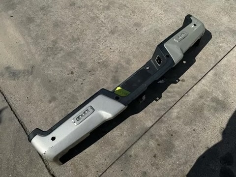 2017-2022 Ford F250 F350 Factory Rear Bumper White Gold RIGID light & Sensor OEM