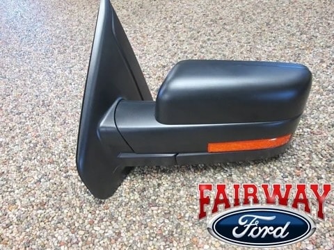 11 thru 14 F-150 OEM Genuine Ford Power Adjustable Heated Signal Mirror Left NEW