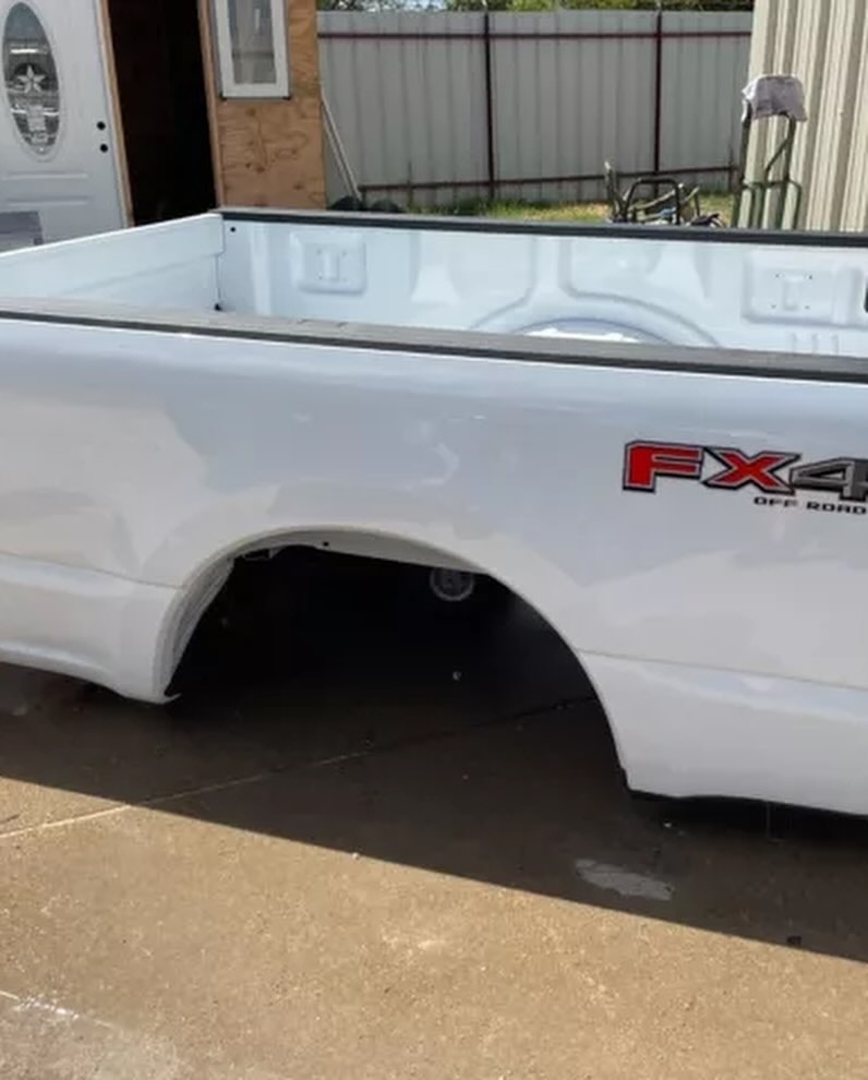 2023 2024 Ford F250 F350 White Long Bed…8Ft…