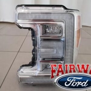17 thru 18 Super Duty F-250 F-350 OEM Ford LED Head Lamp Light LEFT DRIVER - NEW