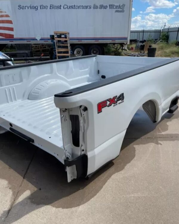 2023 2024 Ford F250 F350 White Long Bed...8Ft...