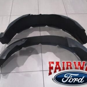 23 thru 25 Super Duty F-250 F-350 OEM Ford Wheel Well Liner Kit PAIR for FRONT