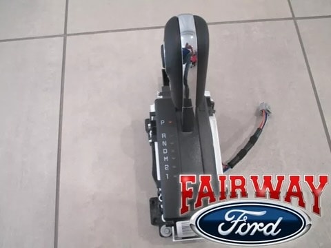 11-14 F-150 OEM Ford Flow Thru Floor Console Shifter and Handle Knob BL3Z7210CA