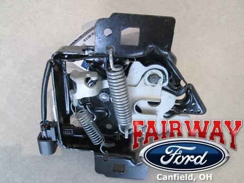 15 thru 20 F-150 OEM Ford Hood Lock Latch Assembly – Includes Hood Ajar Switch