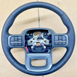 2024 Ford F-150 New OEM Leather Wrapped Heated Steering Wheel Mint