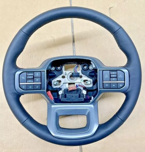 2024 Ford F-150 New OEM Leather Wrapped Heated Steering Wheel Mint