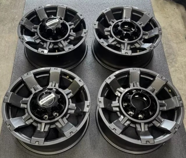 F250 F350 SRW Super Duty 20″ GRAY WHEELS NEW TAKE OFF
