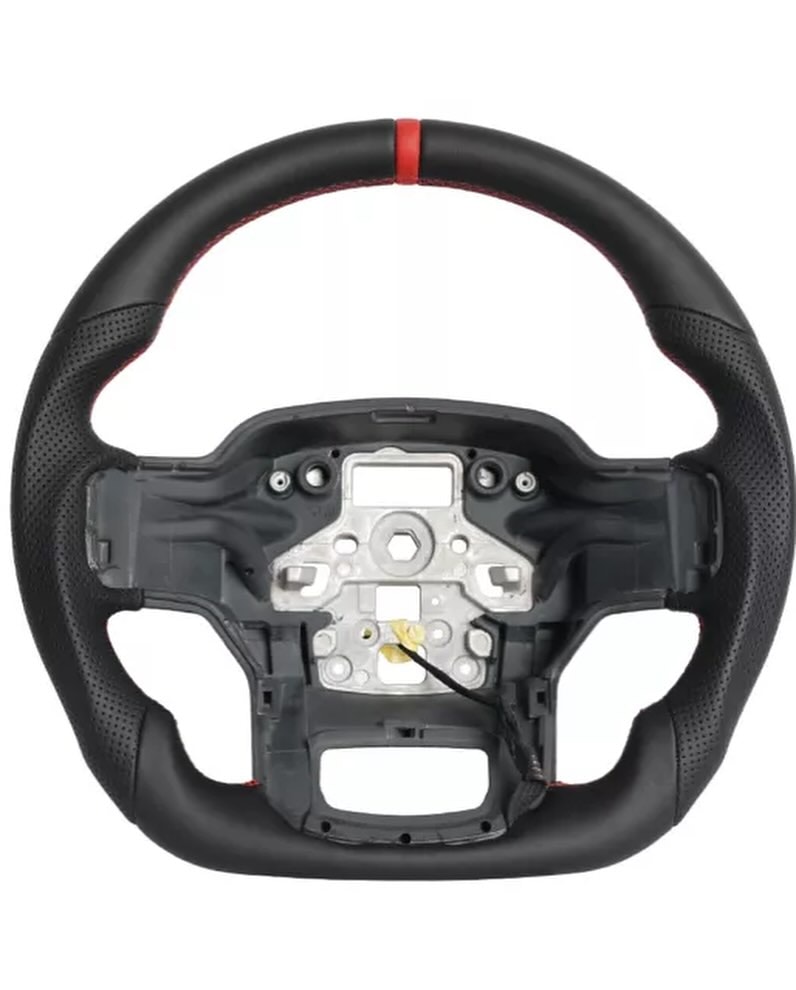 Full Leather Sport Steering Wheel For Ford F150 Raptor 2021-2024 with Heated