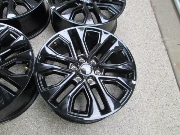 20" Ford F150 Factory Fx4 Black Wheels Rims Take Offs 2024 - Image 2