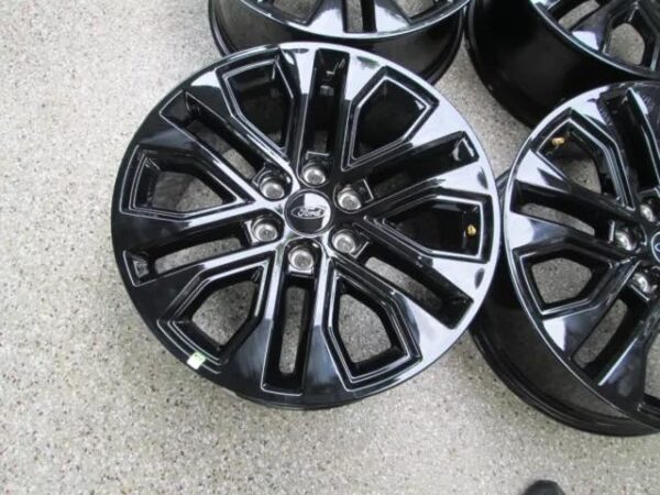 20" Ford F150 Factory Fx4 Black Wheels Rims Take Offs 2024 - Image 3