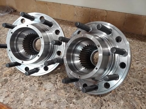 8×6.5 conversion Wheel Bearing Hub FORD F250 F350 SUPER DUTY SRW 2005-2010 4X4
