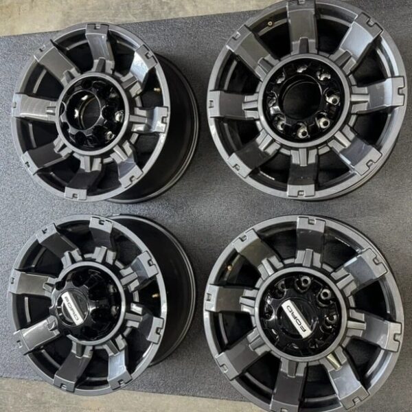 F250 F350 SRW Super Duty 20" GRAY WHEELS NEW TAKE OFF - Image 3