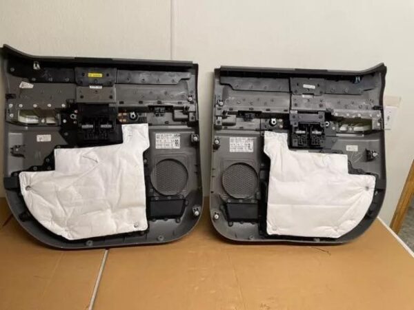 2015-2018 F150 Xlt Super Crew Cab Gray / Black Rear Door Panels.. New Take Offs! - Image 3
